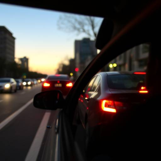 Advanced driver demonstrating parallel parking.