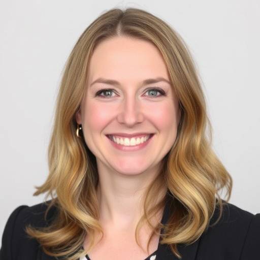 Photo of driving instructor Sarah O'Connell, looking professional.